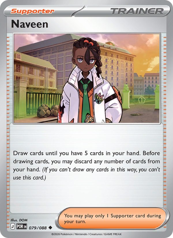 Naveen - Pokémon TCG Card