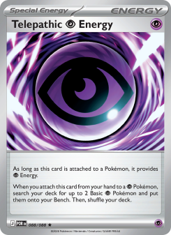 Telepathic Psychic Energy - pokemon TCG Card