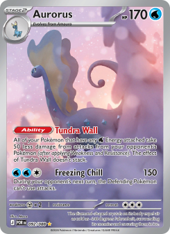 Aurorus - pokemon TCG Card