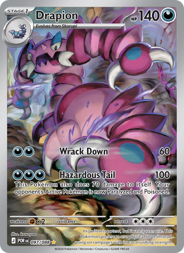 Drapion - Pokémon TCG Card