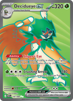 Decidueye ex - pokemon TCG Card