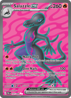 Salazzle ex - pokemon TCG Card