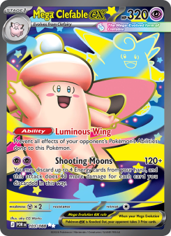 Mega Clefable ex - pokemon TCG Card