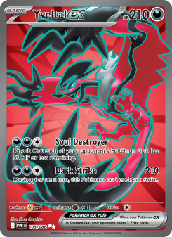 Yveltal ex - pokemon TCG Card