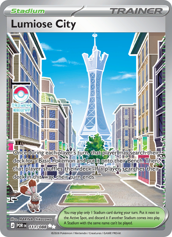 Lumiose City - Pokémon TCG Card