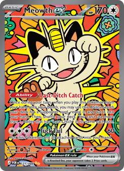 Meowth ex - pokemon TCG Card