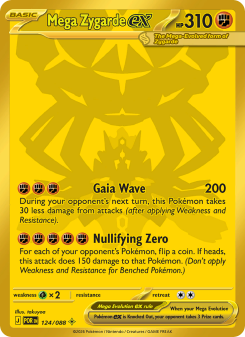 Mega Zygarde ex - pokemon TCG Card