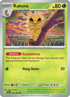Kakuna - pokemon TCG Card