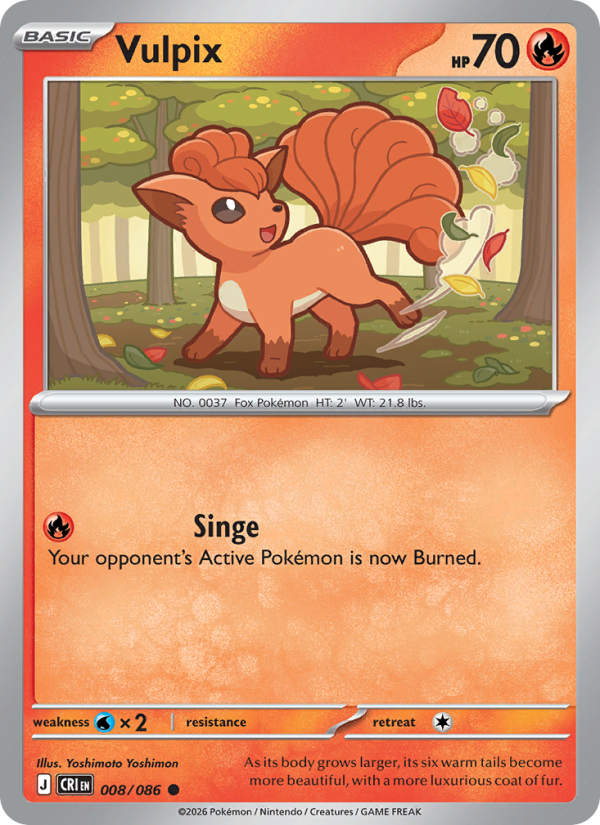 Vulpix - Pokémon TCG Card