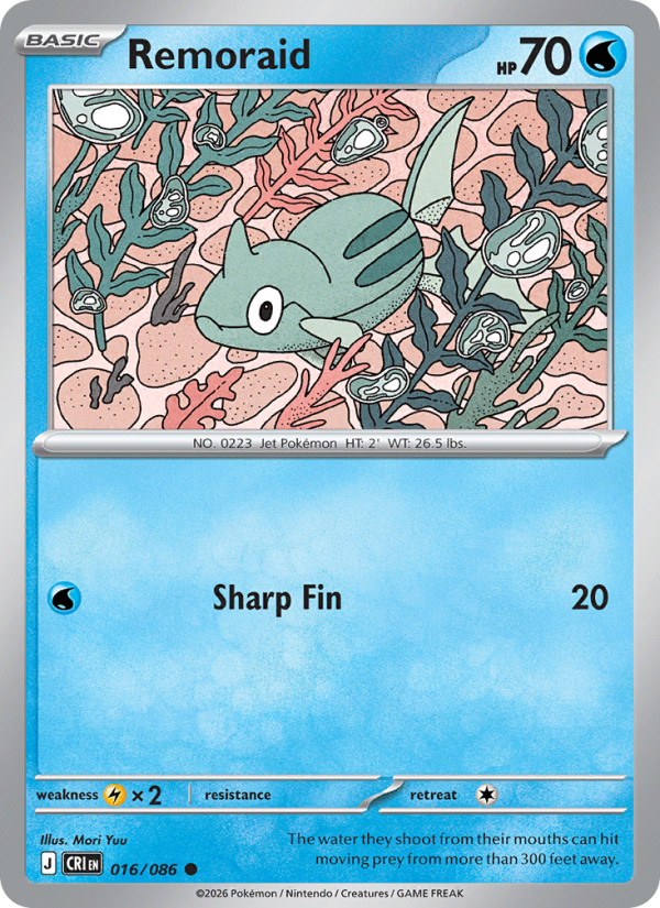 Remoraid - Pokémon TCG Card