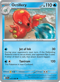 Octillery - pokemon TCG Card