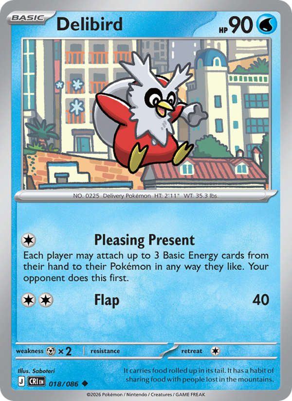 Delibird - Pokémon TCG Card