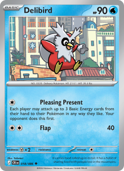Delibird - pokemon TCG Card