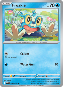 Froakie - pokemon TCG Card