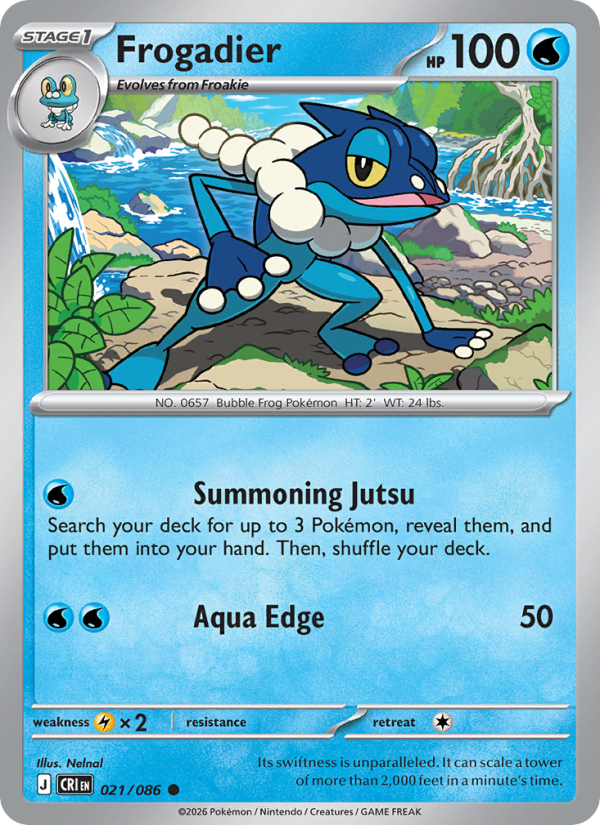 Frogadier - Pokémon TCG Card