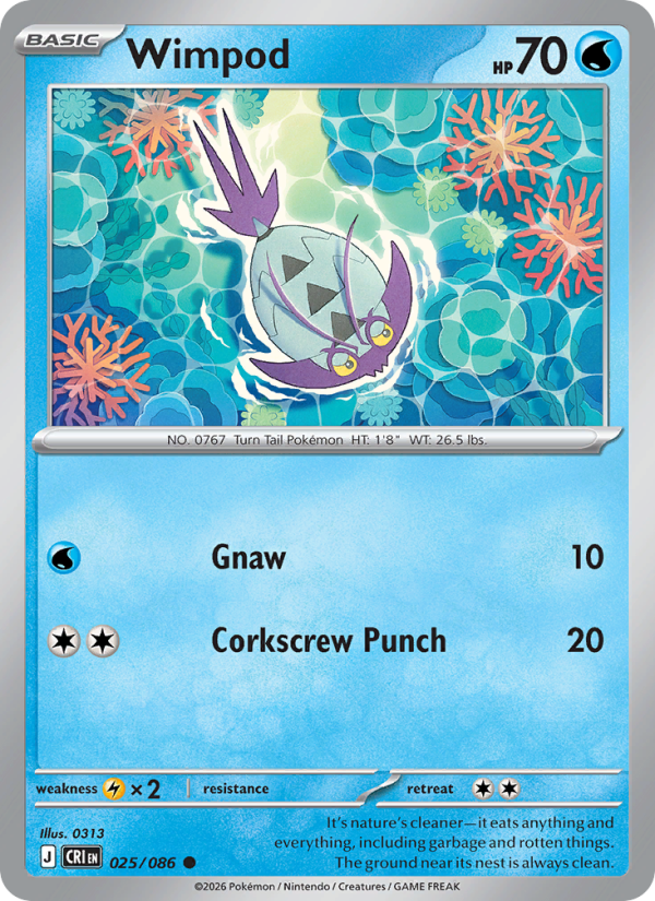 Wimpod - Pokémon TCG Card