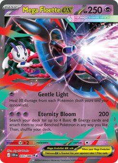 Mega Floette ex - pokemon TCG Card