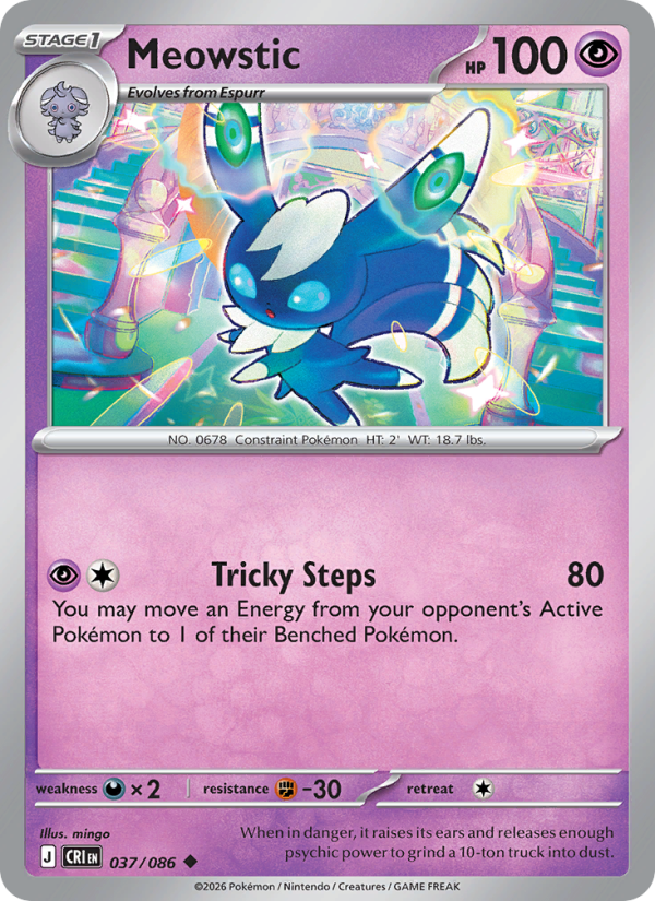 Meowstic - Pokémon TCG Card