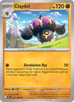 Claydol - pokemon TCG Card