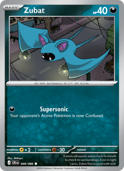 Zubat - pokemon TCG Card