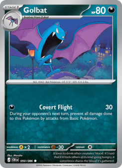 Golbat - pokemon TCG Card