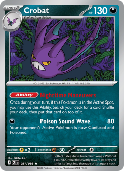 Crobat - pokemon TCG Card