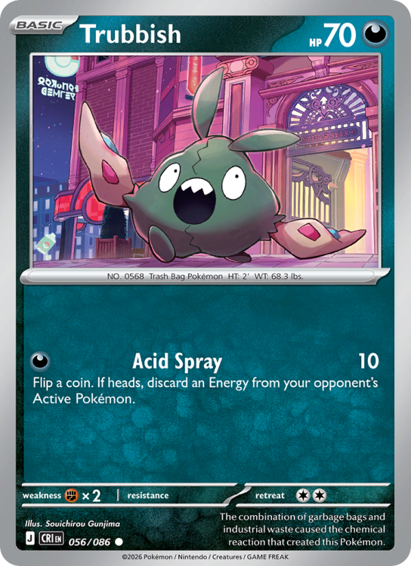 Trubbish - Pokémon TCG Card