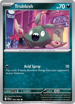 Trubbish - pokemon TCG Card
