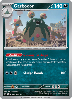 Garbodor - pokemon TCG Card