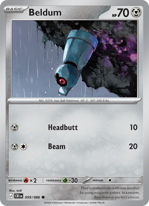 Beldum - Pokémon TCG Card