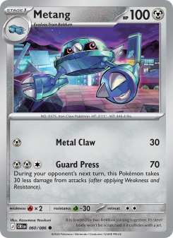 Metang - pokemon TCG Card