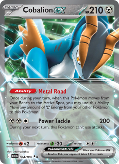 Cobalion ex - pokemon TCG Card