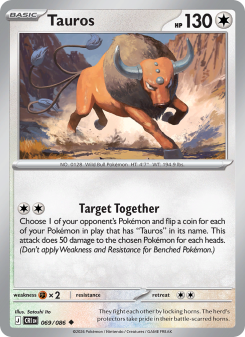 Tauros - pokemon TCG Card