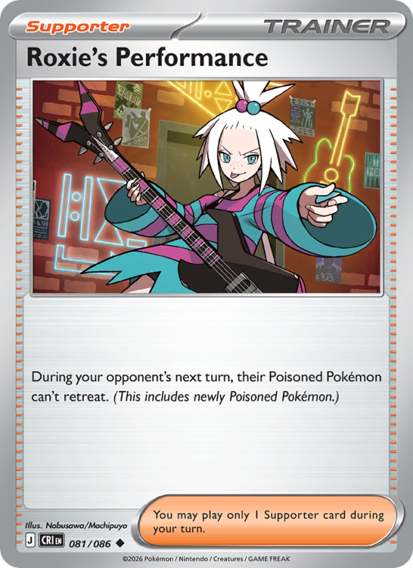 Roxie's Performance - Pokémon TCG Card