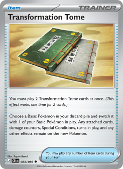 Transformation Tome - pokemon TCG Card