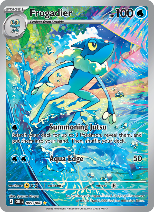 Frogadier - Pokémon TCG Card