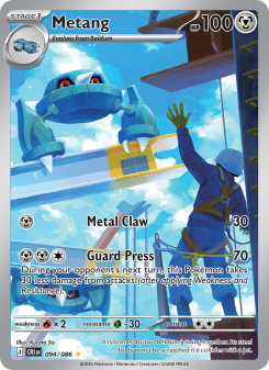 Metang - pokemon TCG Card