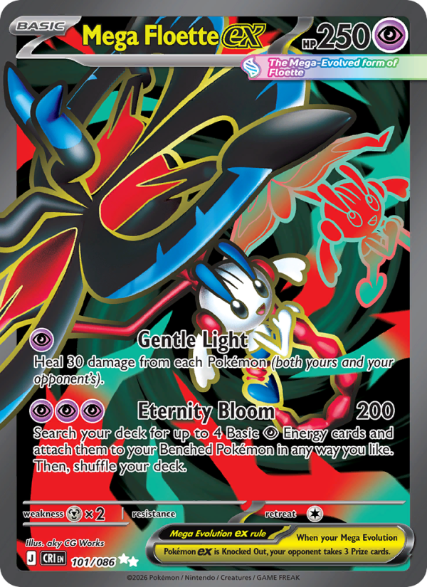 Mega Floette ex - Pokémon TCG Card