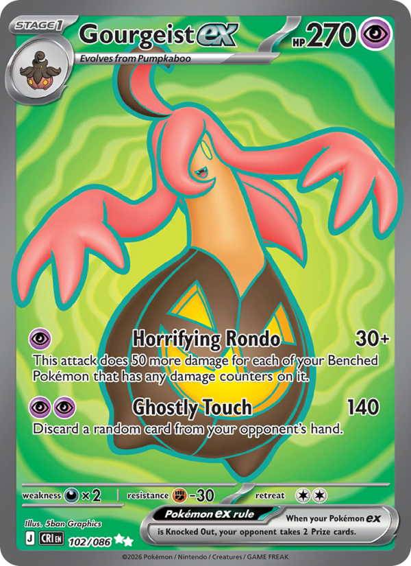 Gourgeist ex - Pokémon TCG Card