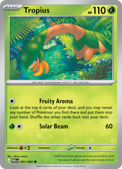 Tropius - pokemon TCG Card