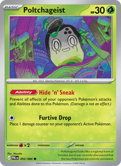 Poltchageist - pokemon TCG Card