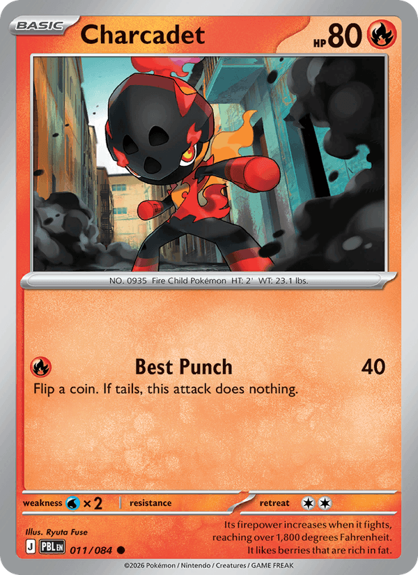 Charcadet - Pokémon TCG Card