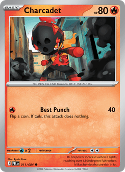 Charcadet - pokemon TCG Card