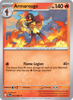 Armarouge - pokemon TCG Card