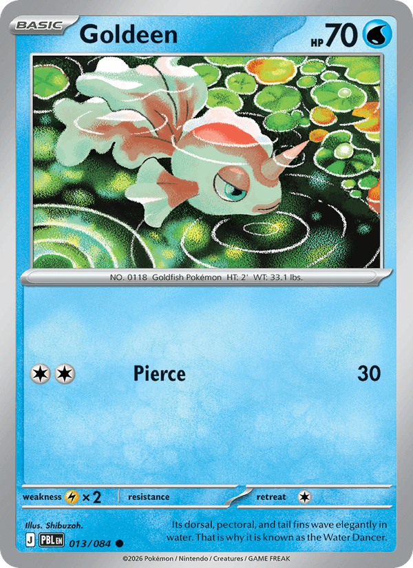 Goldeen - Pokémon TCG Card