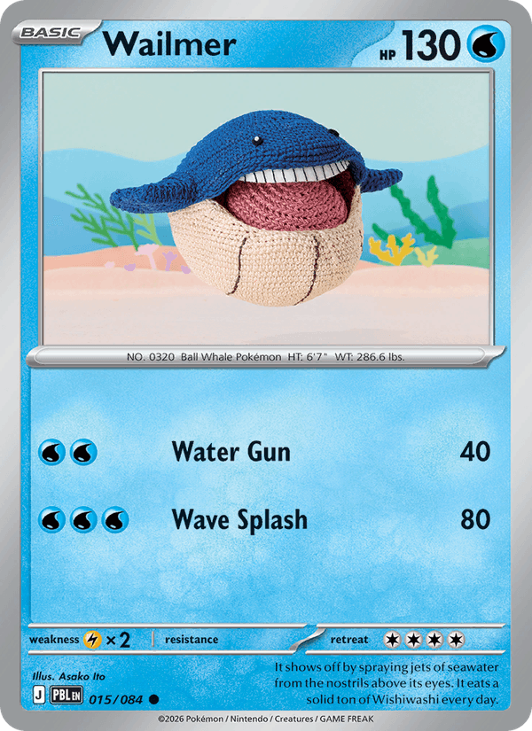 Wailmer - Pokémon TCG Card
