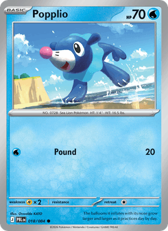Popplio - pokemon TCG Card