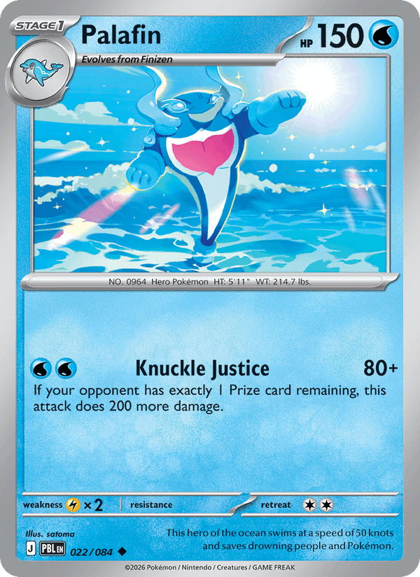 Palafin - Pokémon TCG Card