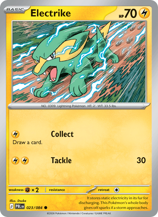 Electrike - Pokémon TCG Card