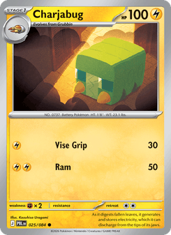 Charjabug - pokemon TCG Card
